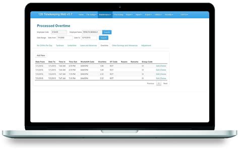128 Timekeeping Web v7.2 .